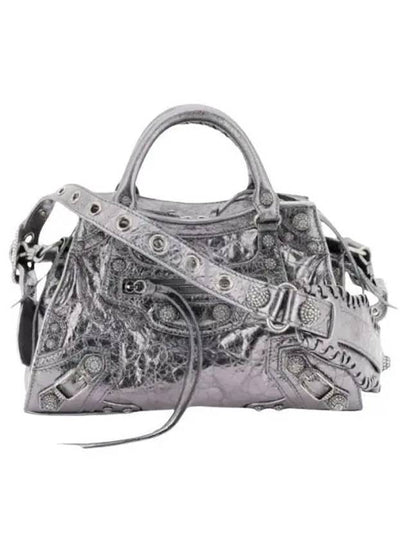 Neo Cagole XS Shoulder Bag Silver - BALENCIAGA - BALAAN 2