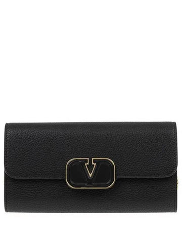 Chain V logo wallet women s shoulder bag 2P0AA8 LFN 0NO 1018584 - VALENTINO - BALAAN 1