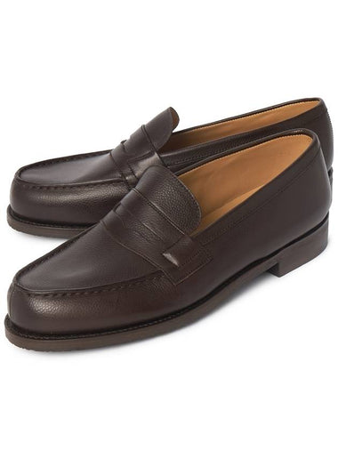 JM Westong Men s Loafers 1141GAE1801T E COFFEE - J.M. WESTON - BALAAN 1