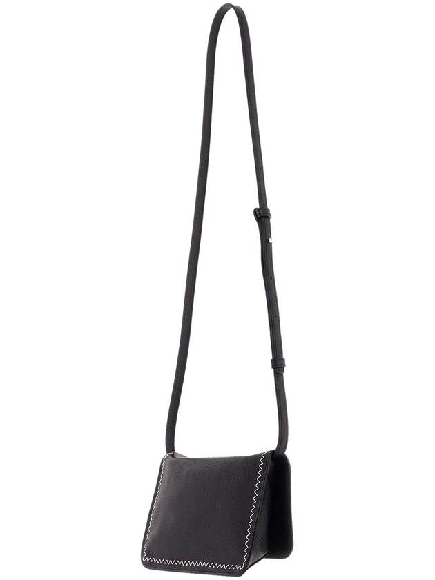 Flap Trunk Shoulder Bag Black - MARNI - BALAAN 3