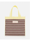 23 fw Medium Knit Jacquard Shopping Bag SHMP0076Q0P5799ZO603 B0030566701 - MARNI - BALAAN 1