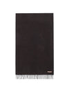 Canada New Oversized Fringe Muffler Chocolate Brown - ACNE STUDIOS - BALAAN 1