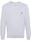 Fox Head Patch Regular Sweatshirt Light Grey Melange - MAISON KITSUNE - BALAAN 2