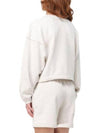 Margo Logo Crop Sweatshirt Ivory - ISABEL MARANT - BALAAN 3