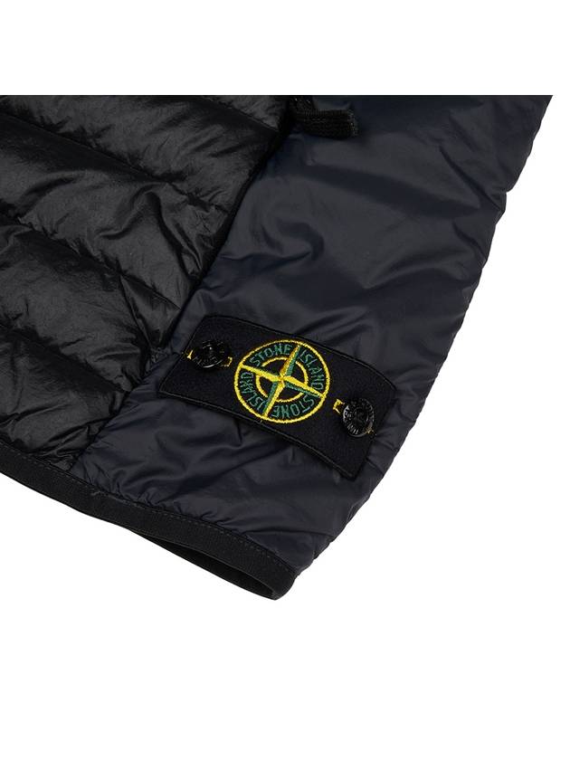 Kids Wappen Logo Padding Vest Black - STONE ISLAND - BALAAN 7