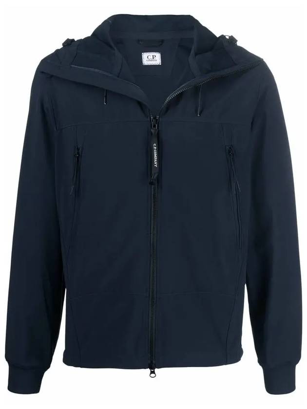 Men's Goggles Hooded Jacket Navy - CP COMPANY - BALAAN 2