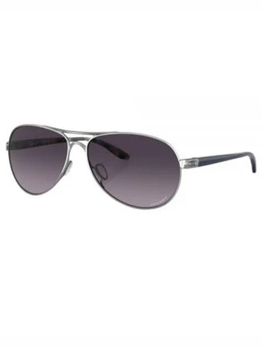 Feedback Polished Chrome Sunglasses Silver - OAKLEY - BALAAN 1