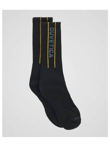 Etri H Black Unisex Socks - DUVETICA - BALAAN 1