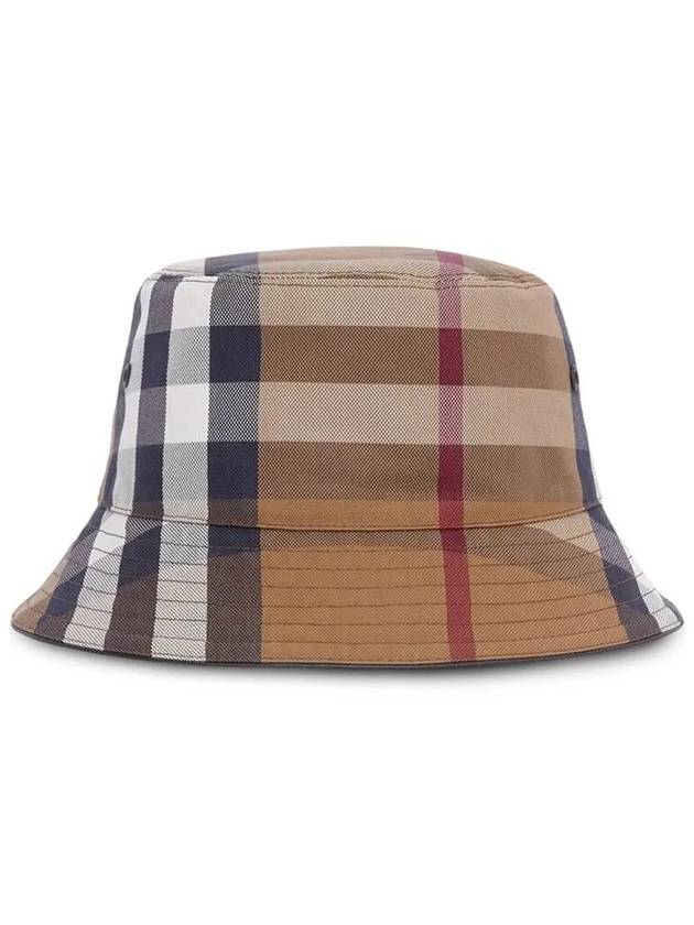 House Check Bucket Hat Brown - BURBERRY - BALAAN 2