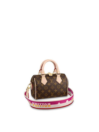 Speedy Bandouliere 20 Tote Bag Pink - LOUIS VUITTON - BALAAN 1