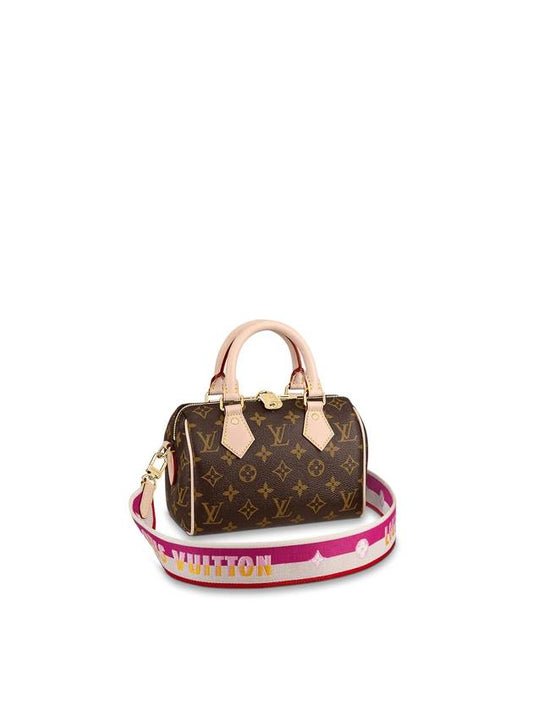 Speedy Bandouliere 20 Cross Bag Pink - LOUIS VUITTON - BALAAN.