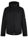 Etiache Rain Hooded Zip Up Black - MONCLER - BALAAN 2