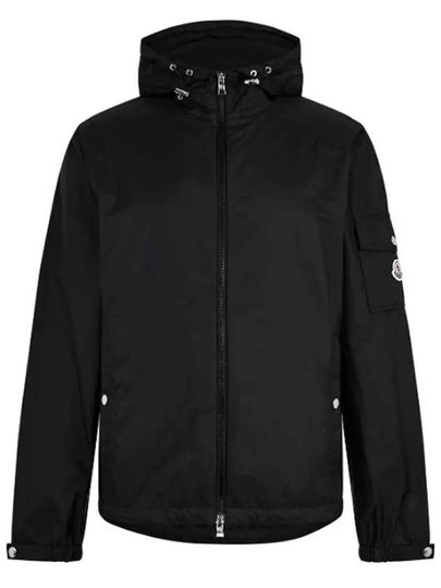 Etiache Rain Hooded Zip Up Black - MONCLER - BALAAN 2