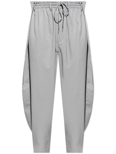 Y-3 Yohji Yamamoto Loose-fit Trousers, Unisex, Grey - Y-3 - BALAAN 1