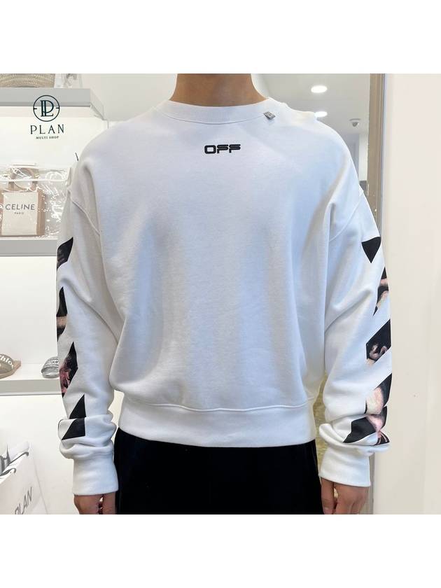 Caravaggio Arrow Sweatshirt - OFF WHITE - BALAAN 2