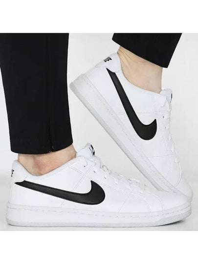 Court Royale 2 Next Nature Low Top Sneakers Black White - NIKE - BALAAN 2