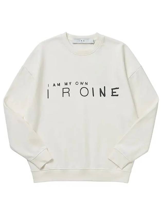 00PWF14TULLI WHI0100P TULLI logo print women's sweatshirt - IRO - BALAAN 2