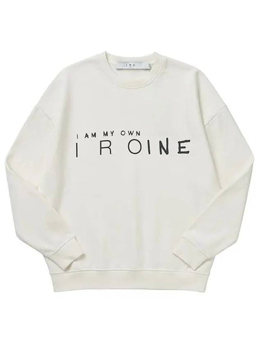 00PWF14TULLI WHI0100P Logo Print Women s Sweatshirt - IRO - BALAAN 2