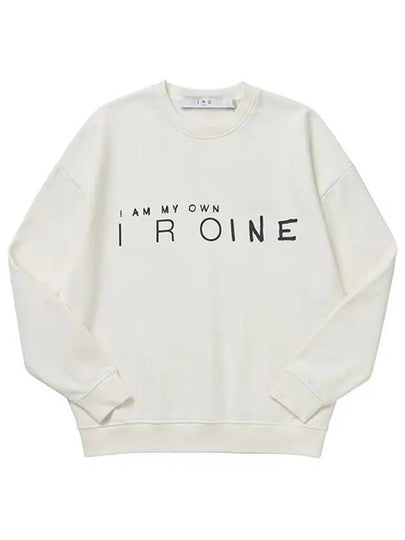 Women's Tulli Round Neck Logo Sweatshirt White - IRO - BALAAN 2