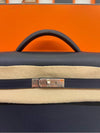 Kelly Depeche 36 Briefcase Blue Silver Swift - HERMES - BALAAN 3