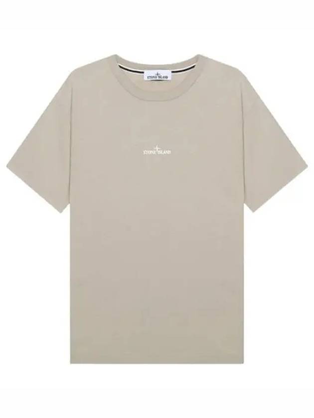 micrologo print t shirt - STONE ISLAND - BALAAN 1