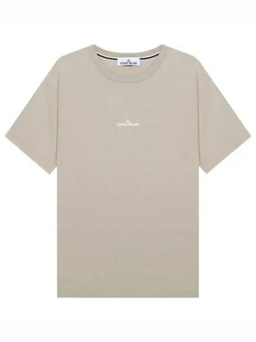 micrologo print t shirt - STONE ISLAND - BALAAN 1