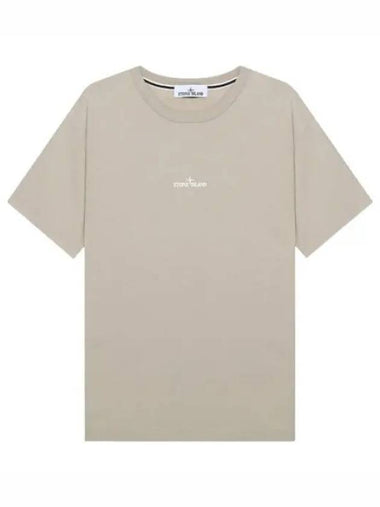 micrologo print t shirt - STONE ISLAND - BALAAN 1