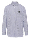 long sleeve shirt AXB018 1 STRIPE - COMME DES GARCONS PLAY - BALAAN 2