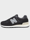 574 Low Top Sneakers Black - NEW BALANCE - BALAAN 3