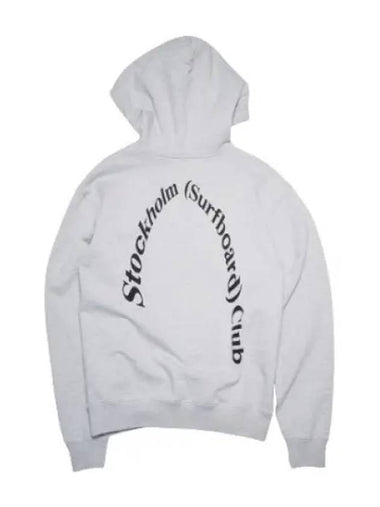 Bjorn Hoodie Gray Melange - STOCKHOLM SURFBOARD CLUB - BALAAN 1