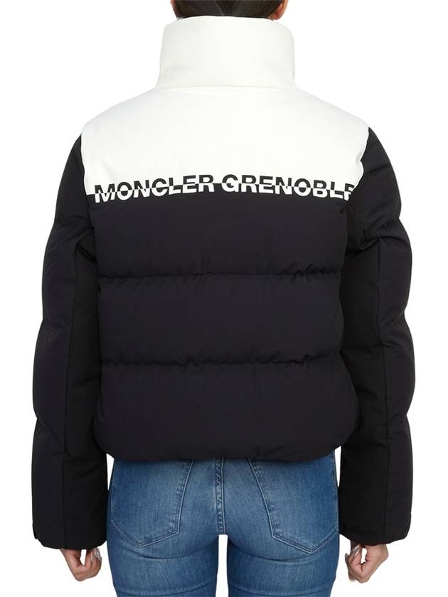 Grenoble Stennes Logo Padding Black - MONCLER - BALAAN 3