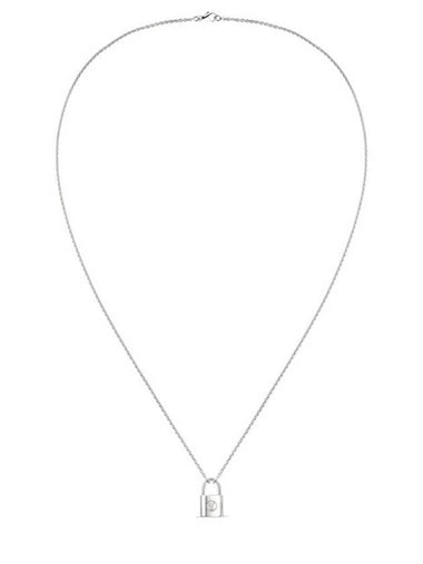 Silver Lockit Necklace Silver - LOUIS VUITTON - BALAAN 1