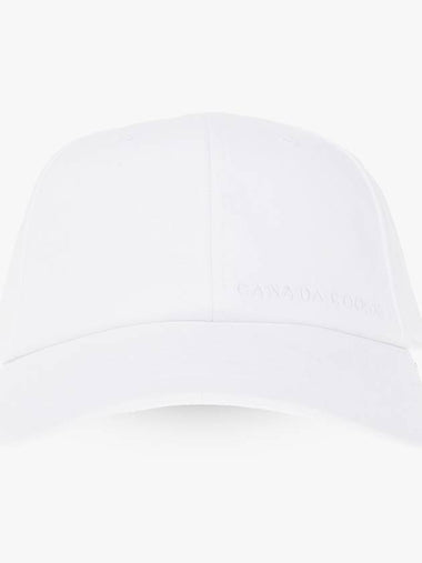 Canada Goose Baseball Cap With Logo, Women's, White - CANADA GOOSE - BALAAN 1