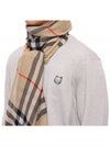 Vintage Check Wool Scarf Beige - BURBERRY - BALAAN 6