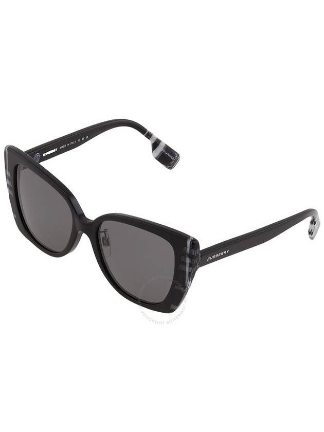 Burberry Meryl Polarized Dark Grey Butterfly Ladies Sunglasses BE4393F 405181 54 - BURBERRY - BALAAN 3