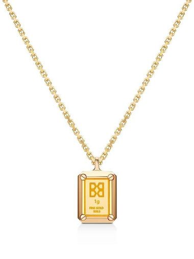 Gram Gold Bar Necklace Gold - BE/GINS - BALAAN 1