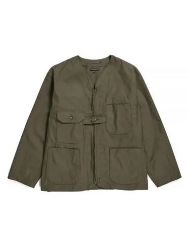 Shooting Jacket Olive CP Weather Poplin 23F1D061 NQ219 EU001 - ENGINEERED GARMENTS - BALAAN 1