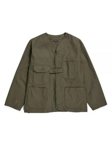 Shooting Jacket Olive CP Weather Poplin 23F1D061 NQ219 EU001 - ENGINEERED GARMENTS - BALAAN 1