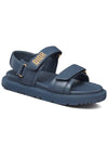 Dioract Strap Lambskin Sandals Midnight Blue - DIOR - BALAAN 2