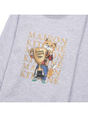 Maison Kitsune Women s Fox Champion Regular Sweatshirt LW00310KM0001 LGM - MAISON KITSUNE - BALAAN 6