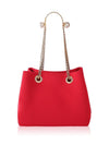 Women's Pearl Middle Shoulder Bag Red - SUIN - BALAAN 1