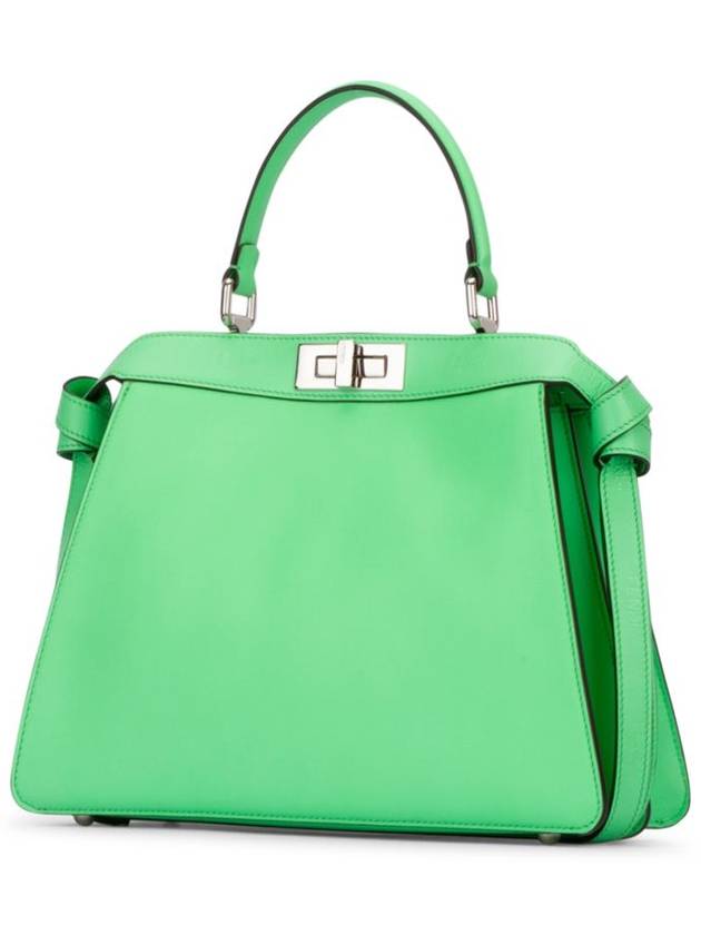 green leather PEEKABOO ISEEU medium bag 8BN321ANSDF1L1C B0560957021 - FENDI - BALAAN 3