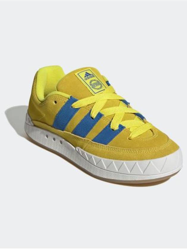 Adimatic Low-Top Sneakers Bright Yellow - ADIDAS - BALAAN 5