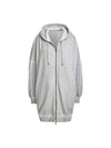 adidas ADILENIUM 2 Washed Oversized Hoodie Gray JM9250 - ADIDAS - BALAAN 1