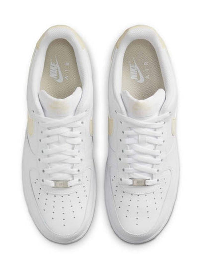 Air Force 1 07 Low Top Sneakers Light Khaki White - NIKE - BALAAN 2