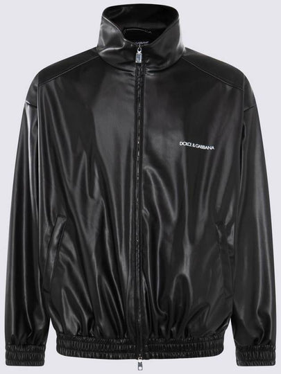 faux leather bomber jacket G9ATMTFUSI5 - DOLCE&GABBANA - BALAAN 2