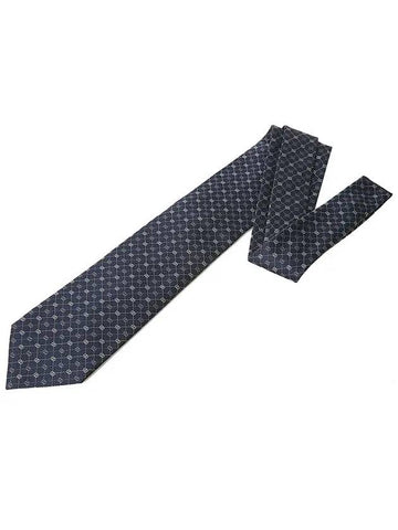 GG silk tie navy 386489 4E002 4078 - GUCCI - BALAAN 1