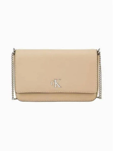 JEANS Women s CKJ Minimal Monogram Mini Crossbody 4K1027G PBF - CALVIN KLEIN - BALAAN 1