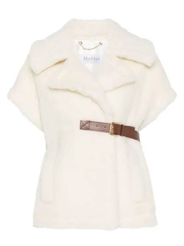 Teddy Belt Cape White - MAX MARA - BALAAN 2