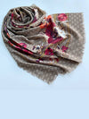 GG flower print ranaul scarf 508797 - GUCCI - BALAAN 3